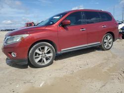 Salvage cars for sale from Copart Haslet, TX: 2013 Nissan Pathfinder S