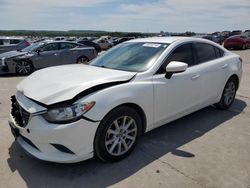 Salvage cars for sale at Grand Prairie, TX auction: 2016 Mazda 6 Sport