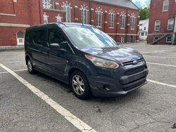 Salvage cars for sale at North Billerica, MA auction: 2014 Ford Transit Connect XLT