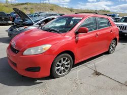 Salvage cars for sale at Littleton, CO auction: 2009 Toyota Corolla Matrix S