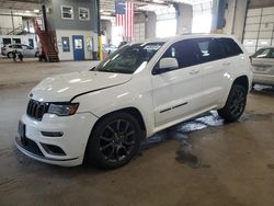 Jeep Grand Cherokee Overland salvage cars for sale: 2020 Jeep Grand Cherokee Overland