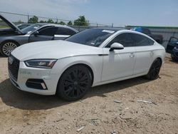 Salvage cars for sale at Houston, TX auction: 2018 Audi A5 Premium Plus