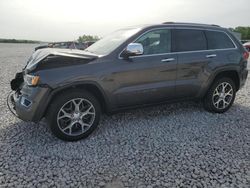 Salvage cars for sale at Wayland, MI auction: 2019 Jeep Grand Cherokee Limited