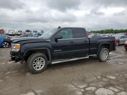 Salvage cars for sale at Indianapolis, IN auction: 2015 GMC Sierra K1500 SLE