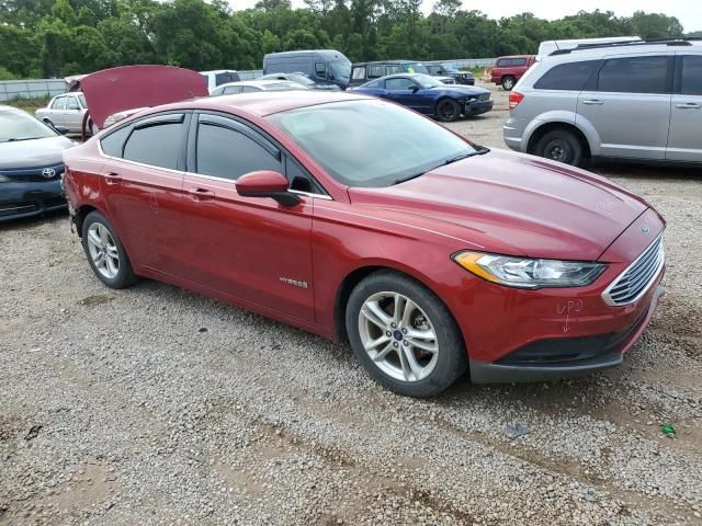 2018 Ford Fusion SE Hybrid