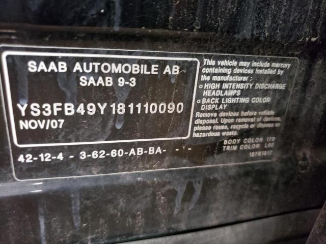 2008 Saab 9-3 2.0T