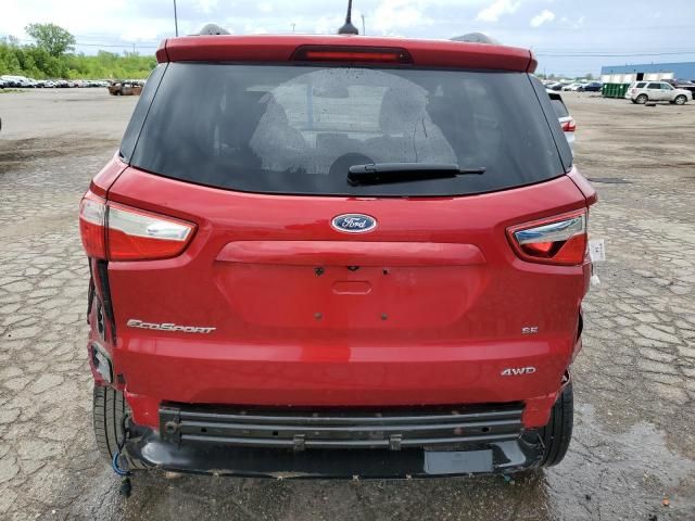 2018 Ford Ecosport SE