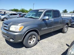 Salvage cars for sale from Copart Sacramento, CA: 2006 Toyota Tundra Double Cab SR5