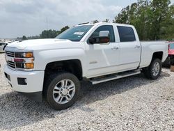 Vehiculos salvage en venta de Copart Houston, TX: 2017 Chevrolet Silverado K2500 High Country