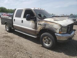 Salvage trucks for sale at Pekin, IL auction: 2002 Ford F250 Super Duty