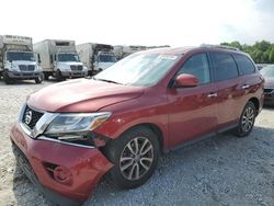 Salvage cars for sale from Copart Ellenwood, GA: 2016 Nissan Pathfinder S