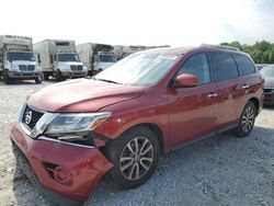 Nissan salvage cars for sale: 2016 Nissan Pathfinder S