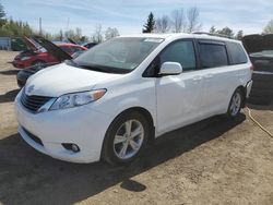 Vehiculos salvage en venta de Copart Bowmanville, ON: 2013 Toyota Sienna XLE