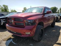 Salvage cars for sale from Copart Lansing, MI: 2012 Dodge RAM 1500 Sport