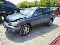 Salvage cars for sale at North Billerica, MA auction: 2007 Toyota Highlander Hybrid