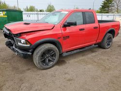 Dodge salvage cars for sale: 2021 Dodge RAM 1500 Classic SLT