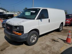 Salvage trucks for sale at Pekin, IL auction: 2013 GMC Savana G3500