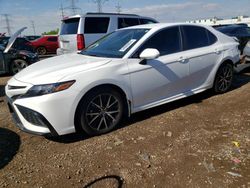 Salvage cars for sale at Elgin, IL auction: 2024 Toyota Camry SE Night Shade