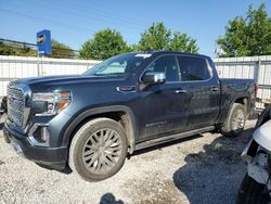 Salvage cars for sale from Copart Walton, KY: 2019 GMC Sierra K1500 Denali