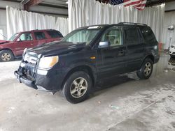 Salvage cars for sale at Albany, NY auction: 2008 Honda Pilot EXL