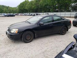Salvage cars for sale at North Billerica, MA auction: 2007 Mitsubishi Galant ES