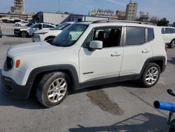 Salvage cars for sale at New Orleans, LA auction: 2018 Jeep Renegade Latitude