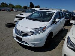 Salvage cars for sale from Copart Martinez, CA: 2016 Nissan Versa Note S