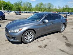 Salvage cars for sale at Marlboro, NY auction: 2016 Infiniti Q50 Base