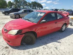 Vehiculos salvage en venta de Copart Loganville, GA: 2004 Honda Civic DX VP