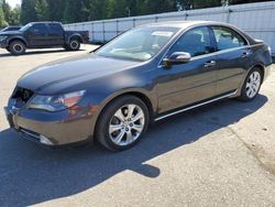 Salvage cars for sale from Copart Arlington, WA: 2010 Acura RL
