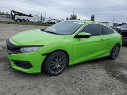 Vehiculos salvage en venta de Copart Eugene, OR: 2016 Honda Civic EX