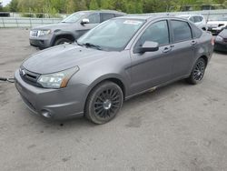 Salvage cars for sale from Copart Assonet, MA: 2011 Ford Focus SES