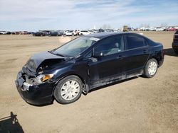Salvage cars for sale at Rocky View County, AB auction: 2007 Honda Civic DX