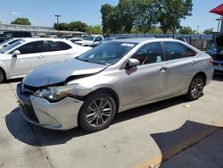 Salvage cars for sale at Sacramento, CA auction: 2016 Toyota Camry LE