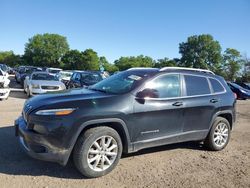 Salvage cars for sale at Des Moines, IA auction: 2016 Jeep Cherokee Limited