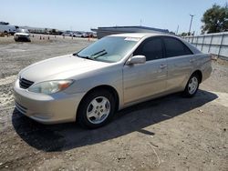 Salvage cars for sale at San Diego, CA auction: 2003 Toyota Camry LE