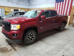 Salvage cars for sale from Copart Kincheloe, MI: 2018 GMC Canyon SLE