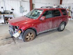 Salvage cars for sale at Billings, MT auction: 2012 Ford Escape Limited