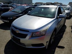 Salvage cars for sale from Copart Martinez, CA: 2012 Chevrolet Cruze LT