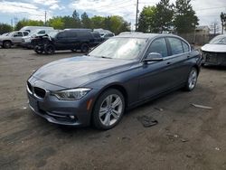 Salvage cars for sale at Denver, CO auction: 2017 BMW 330 XI