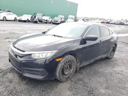 Salvage cars for sale at Montreal Est, QC auction: 2016 Honda Civic LX