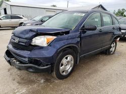 Salvage cars for sale at Pekin, IL auction: 2007 Honda CR-V LX