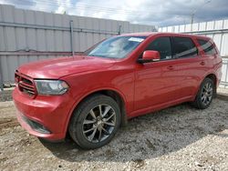 Dodge Durango Limited salvage cars for sale: 2014 Dodge Durango Limited