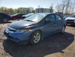 Salvage cars for sale from Copart Central Square, NY: 2007 Honda Civic EX