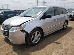 Vehiculos salvage en venta de Copart Elgin, IL: 2011 Honda Odyssey Touring