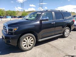 Toyota Sequoia salvage cars for sale: 2010 Toyota Sequoia Platinum