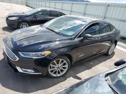 Salvage cars for sale at Magna, UT auction: 2017 Ford Fusion SE Hybrid