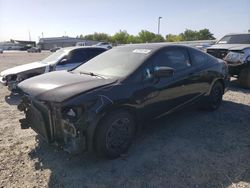 Salvage cars for sale at Sacramento, CA auction: 2014 Honda Civic LX