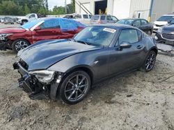 Salvage cars for sale at Savannah, GA auction: 2017 Mazda MX-5 Miata Grand Touring
