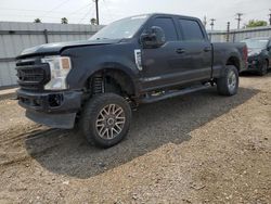 Salvage cars for sale from Copart Mercedes, TX: 2022 Ford F250 Super Duty